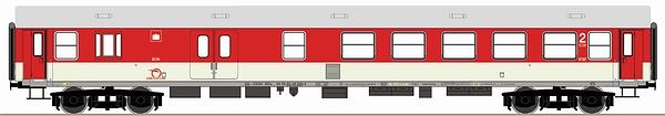 Passenger car 2nd class Y/B-70 with Baggage Compartment<br /><a href='images/pictures/Roco/64830.jpg' target='_blank'>Full size image</a>